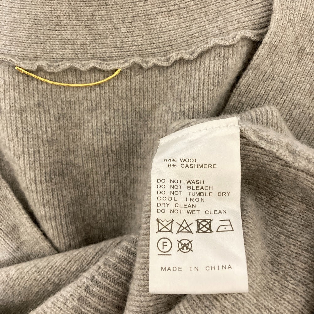 ドゥーズィエムクラス ウールカシミヤVネックオーバーサイズニット