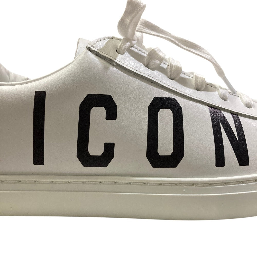 ディースクエアード2 Vitello Stampa Icon New Tennis ヴィッテロスタンパ スニーカー
