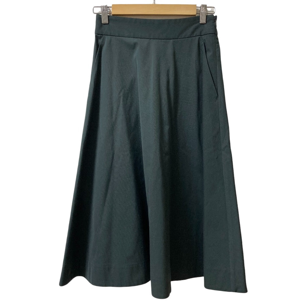 マーガレットハウエル FINE WOOL COTTON TWILL フレアスカート