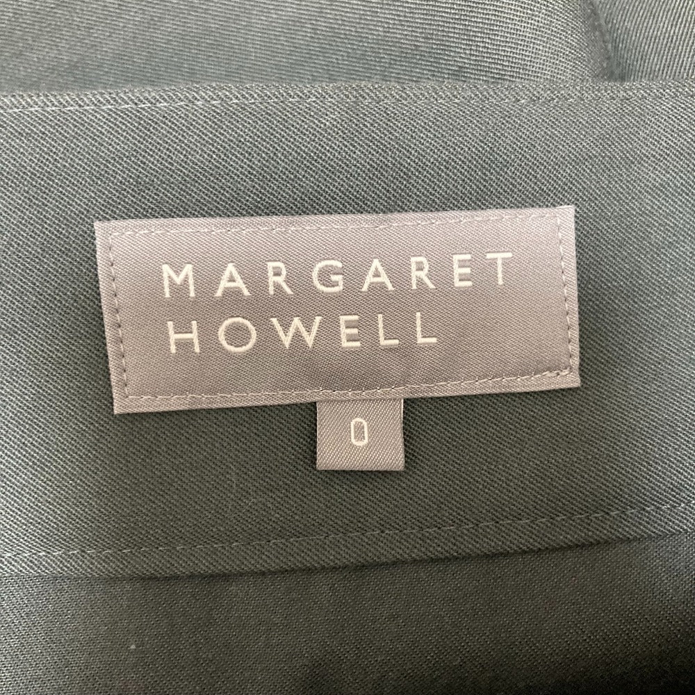 マーガレットハウエル FINE WOOL COTTON TWILL フレアスカート