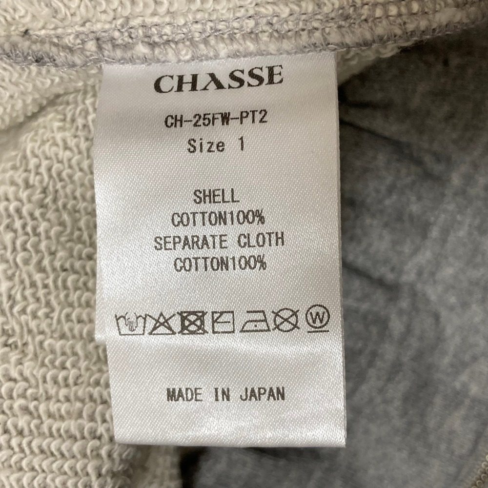 CHASSEスウェットジョガーパンツ