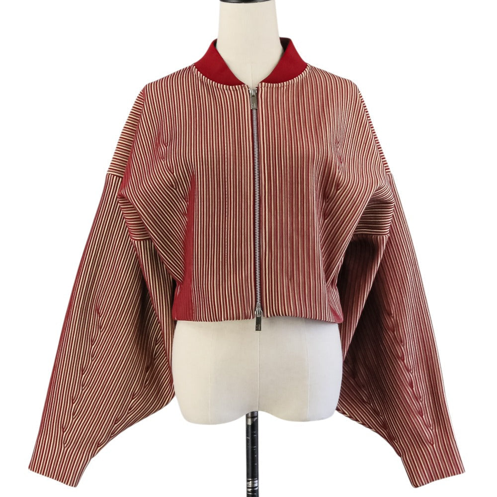 シーエフシーエル HYPHA CROPPED BOMBER JACKET ニットジャケット