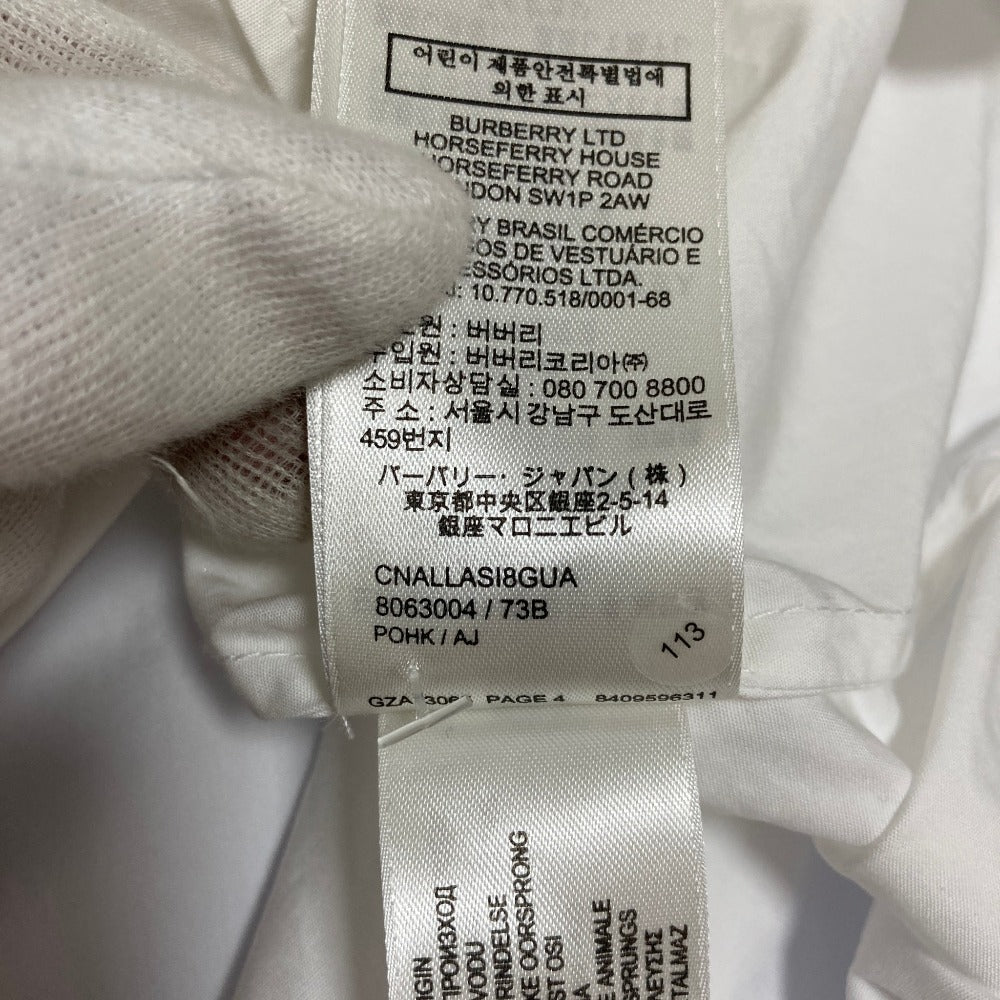 バーバリー ロングシャツ