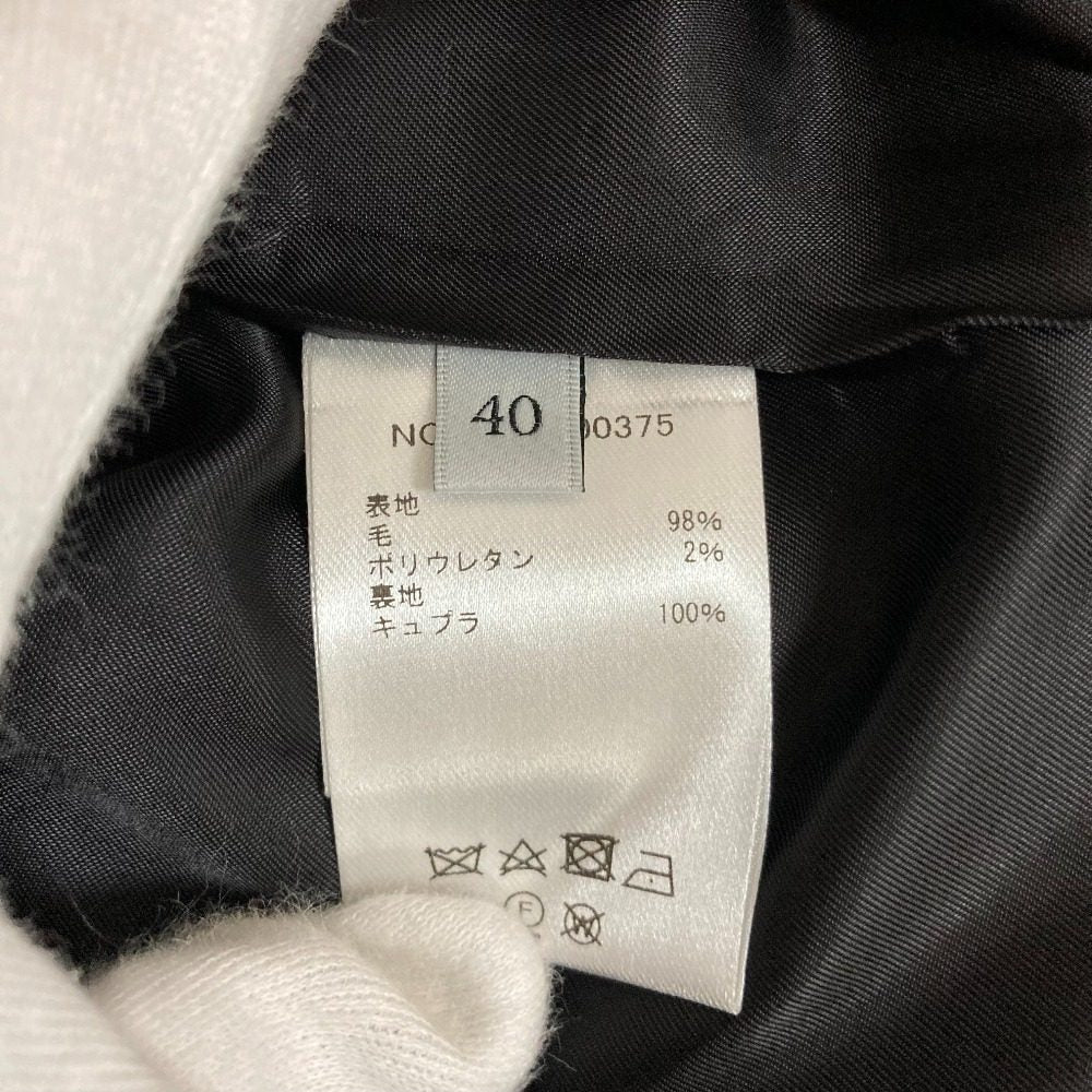 エブール ウールストレッチワイドパンツ パンツ