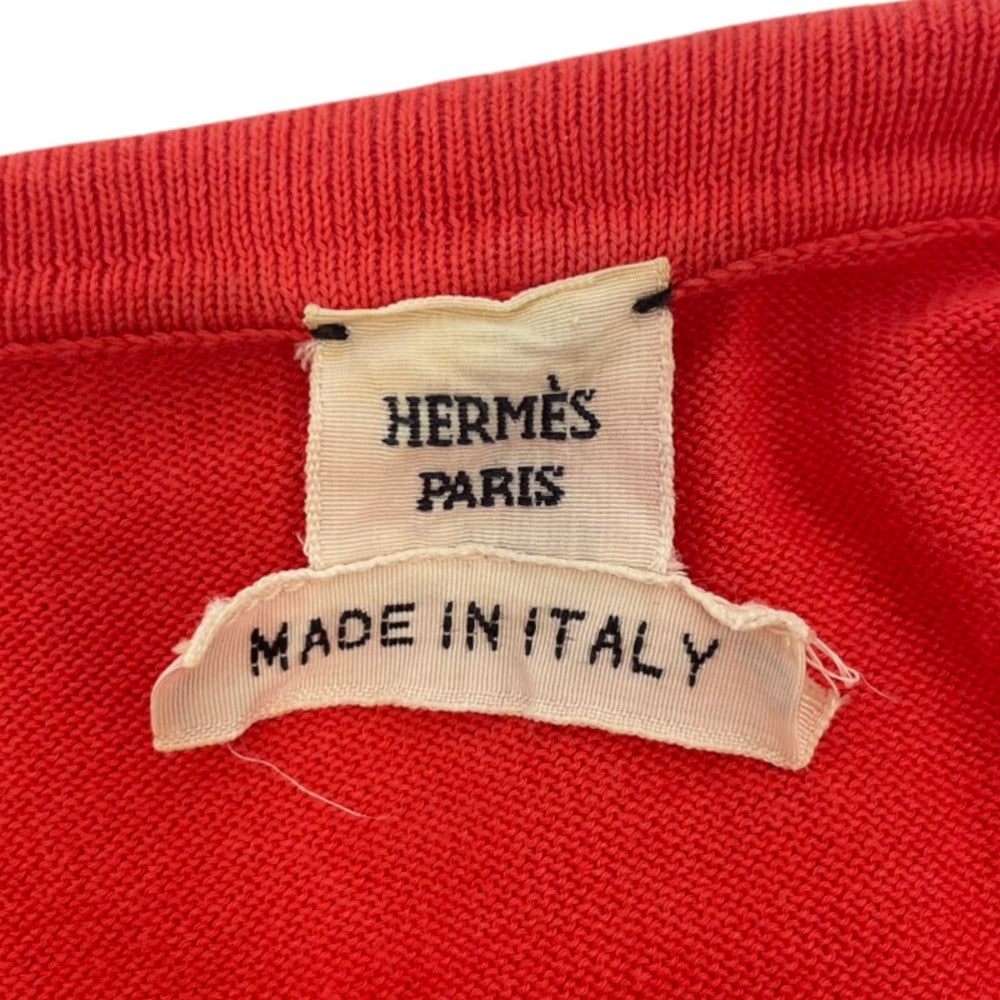 エルメス レイヤードニットカーディガン