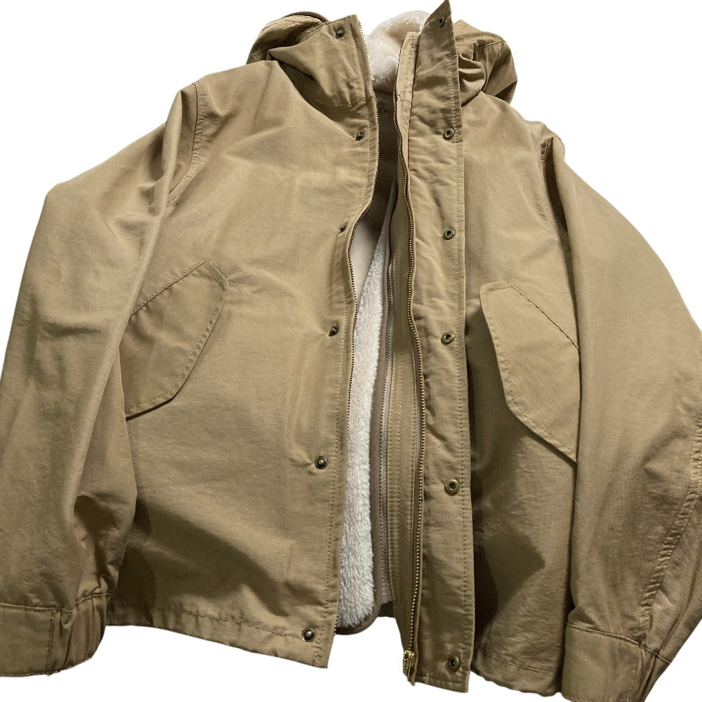 アダムエロペ モールスキンショートモッズブルゾン