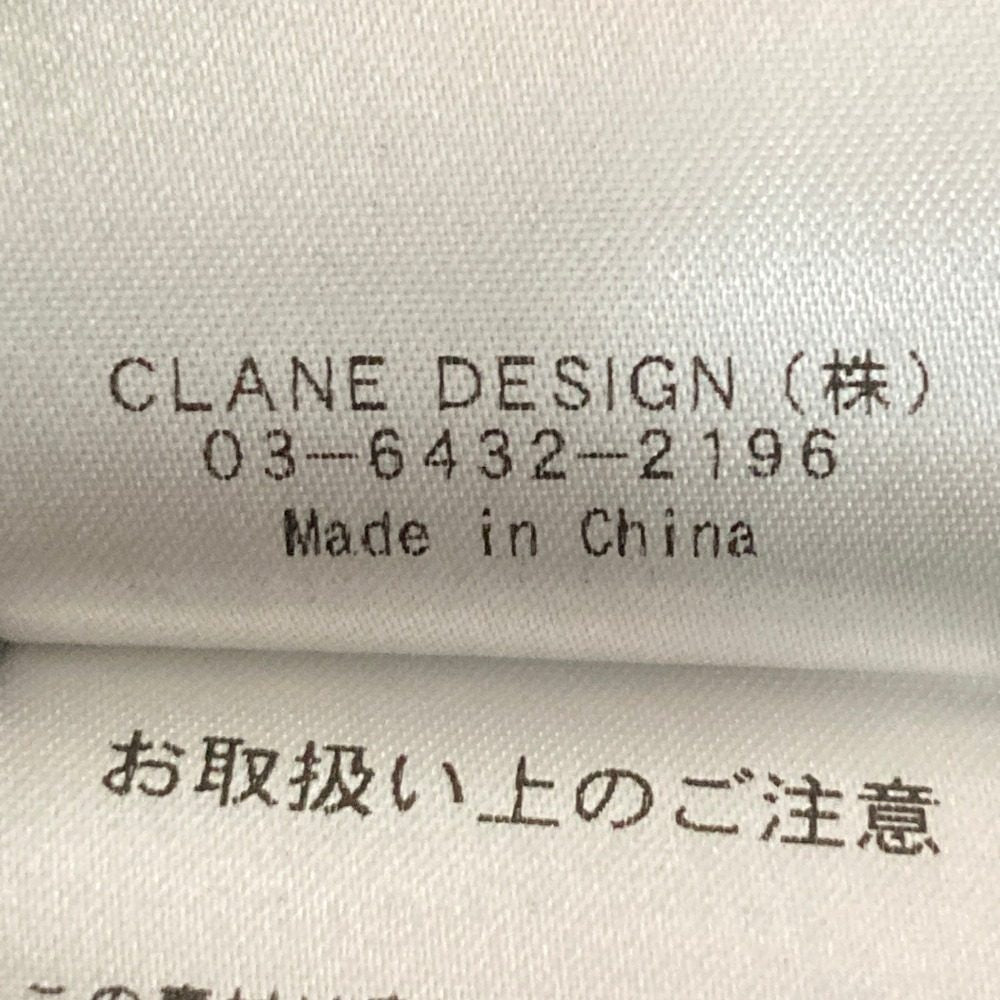 クラネ フリンジハーフスリーブニットカーディガン
