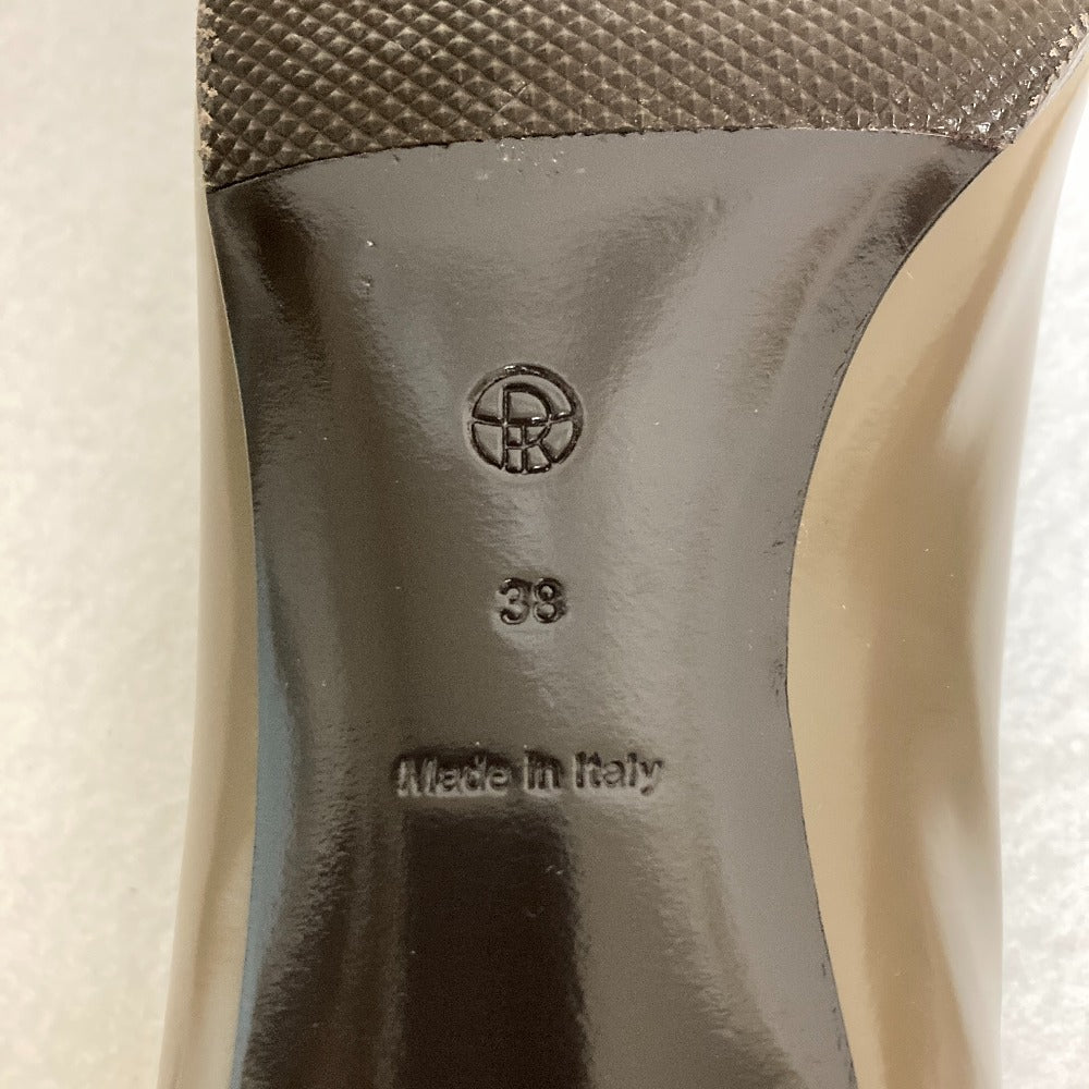 ザロウ NEW ALMOND PUMP レザーパンプス