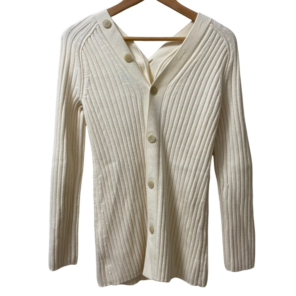 セオリー Morton Wool オープンバックカーディガン