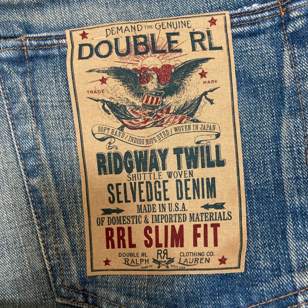 ダブルアールエル ラルフローレン デニムジーンズ