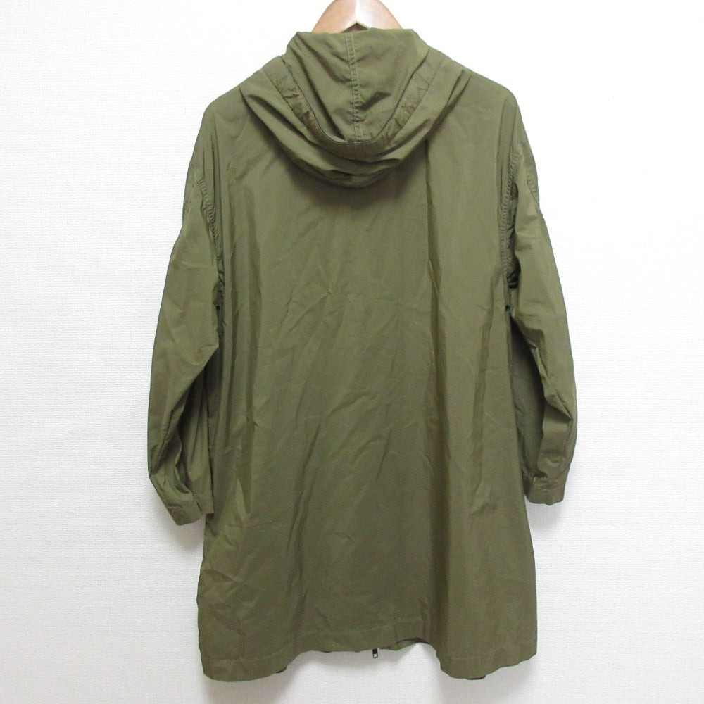 マーガレットハウエル SUPERFINE COTTON NYLON フーデットコート