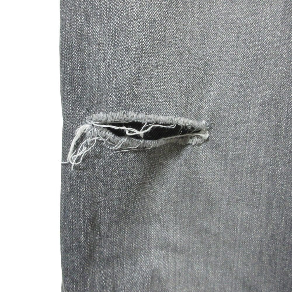 ヤヌーク デニムクロップドパンツ