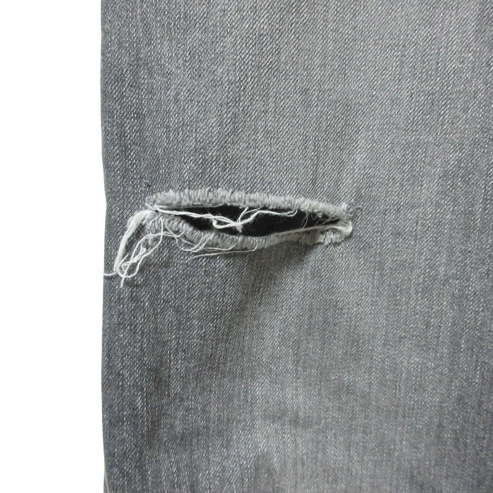 ヤヌーク デニムクロップドパンツ