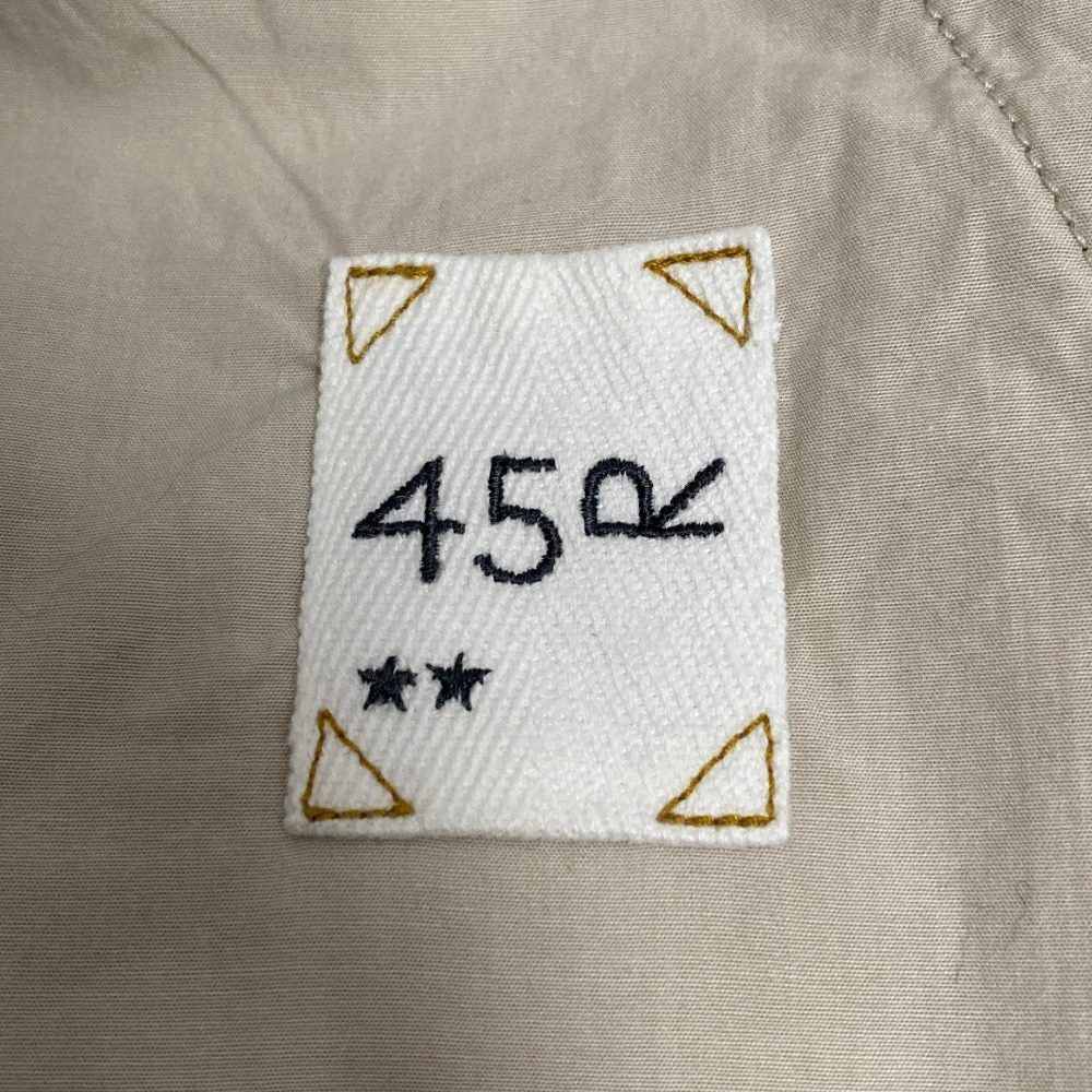 フォーティファイブアール 908みゆき5 撚杢コットンツイード パンツ