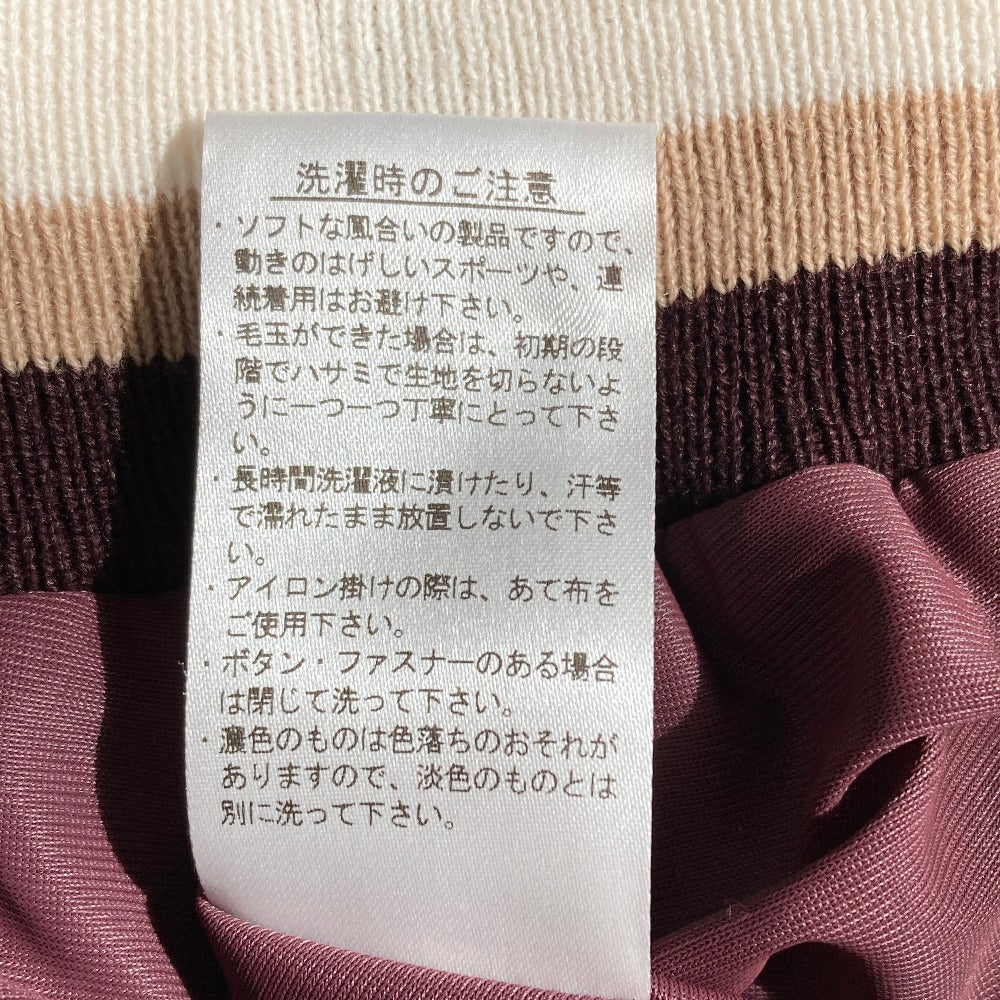 ラコステ ニットプリーツスカート