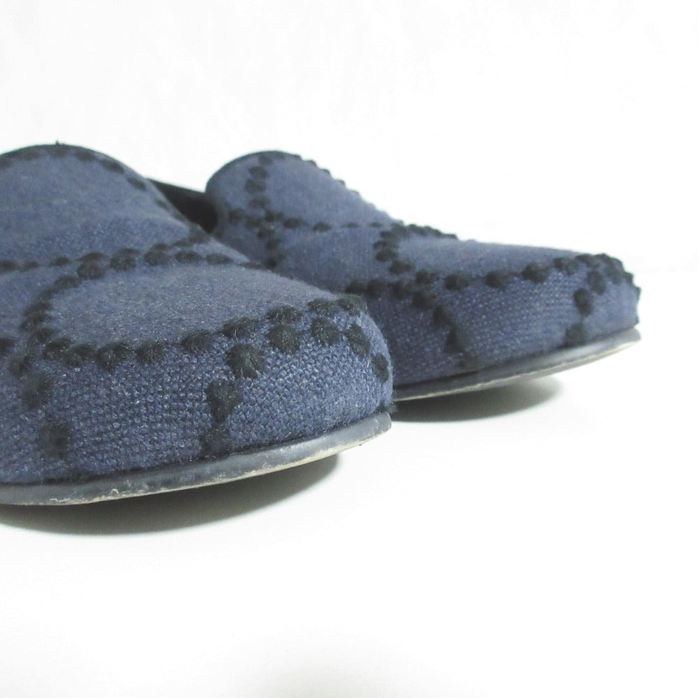 ミナペルホネン aina 刺繍フラットシューズ