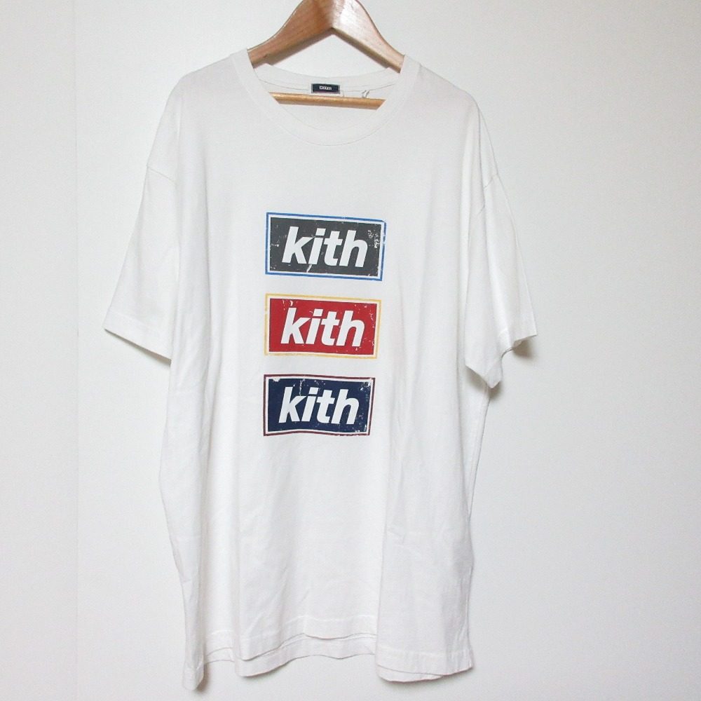 キス コットン半袖Tシャツ
