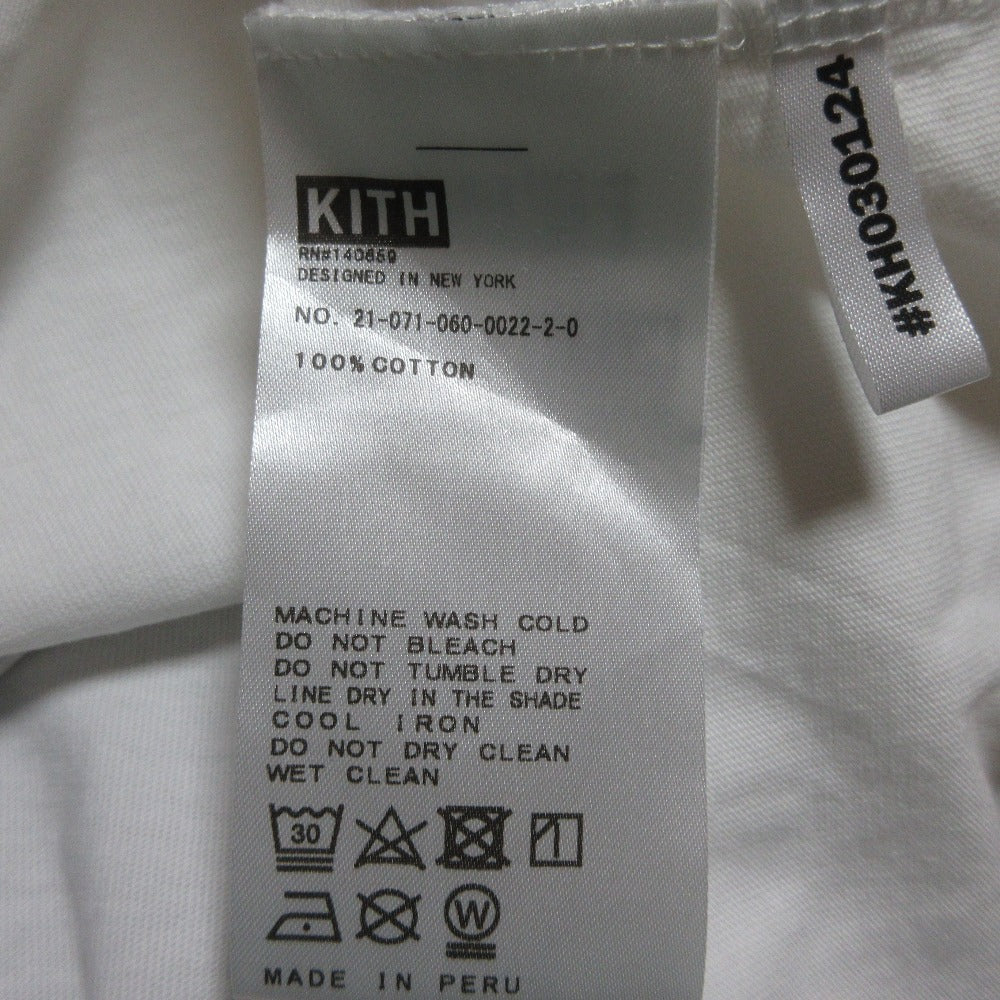 キス コットン半袖Tシャツ