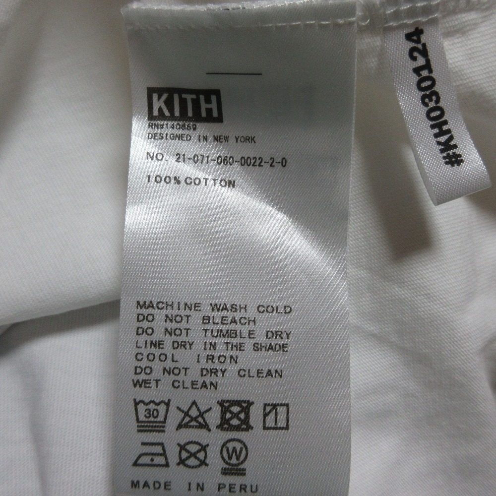 キス コットン半袖Tシャツ