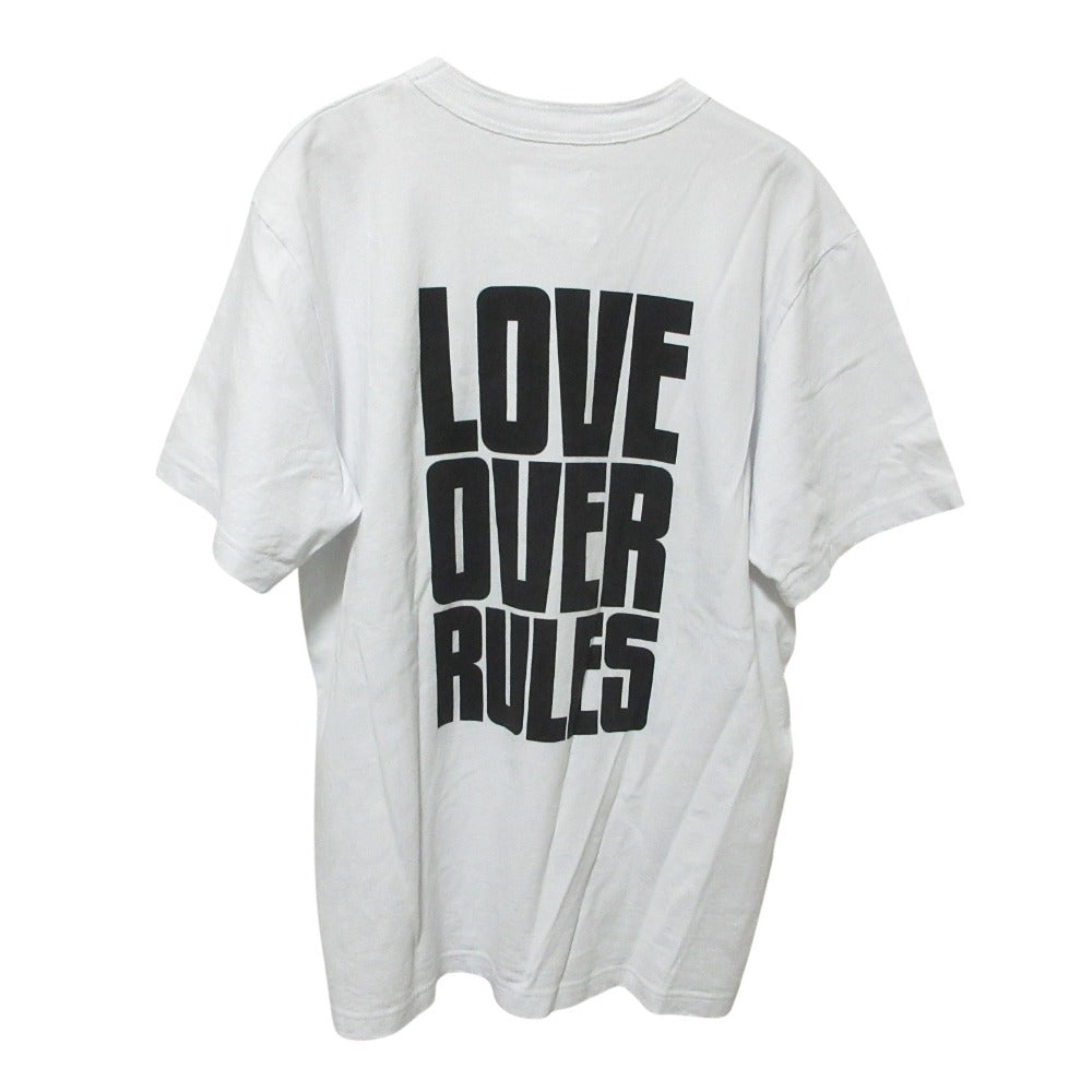 サカイ Love Over Rules コットン半袖Tシャツ