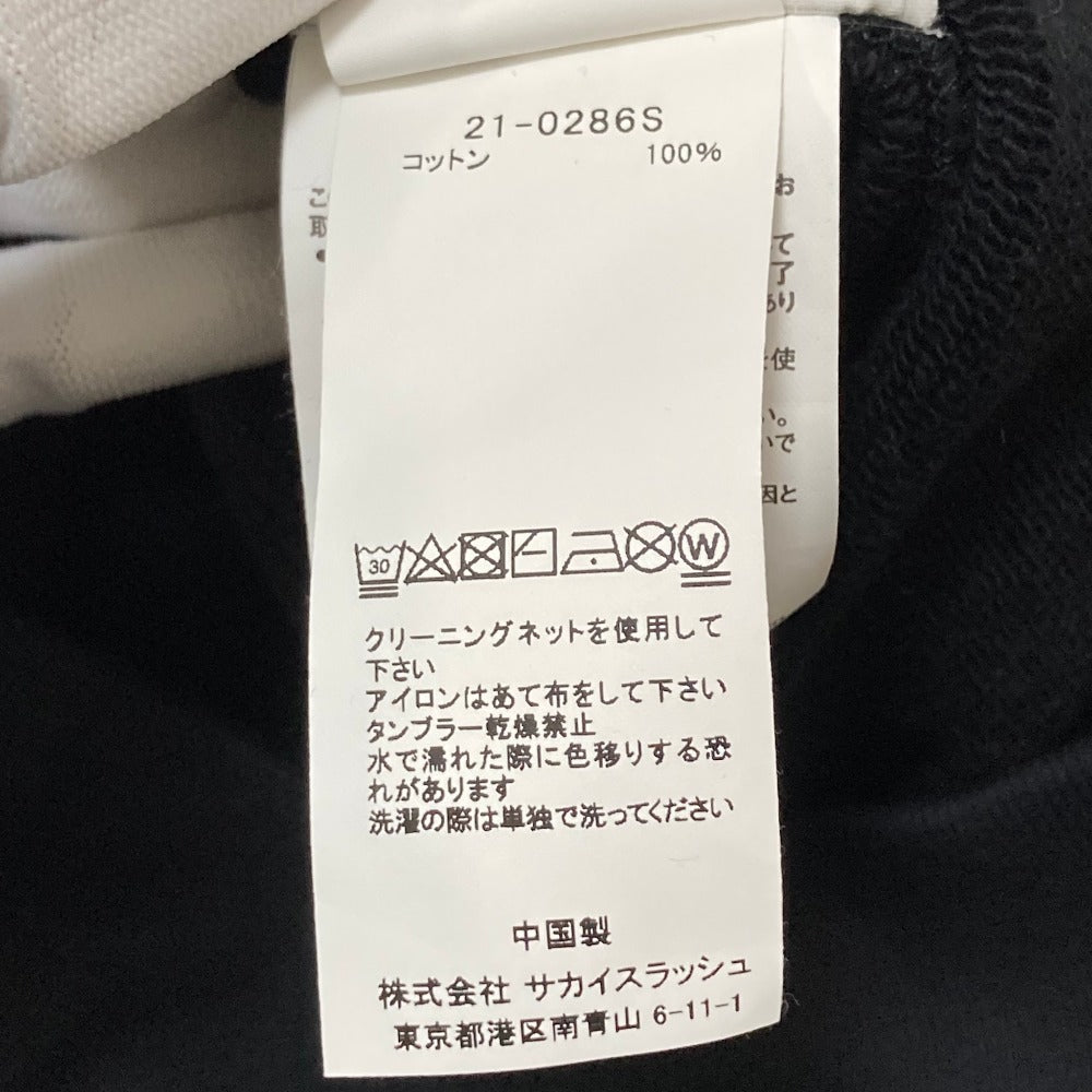 サカイ×カウズ Flock Print パーカー