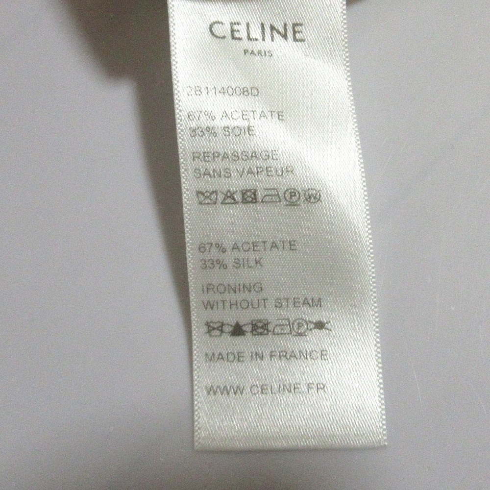 セリーヌ シルクブレンドシャツ