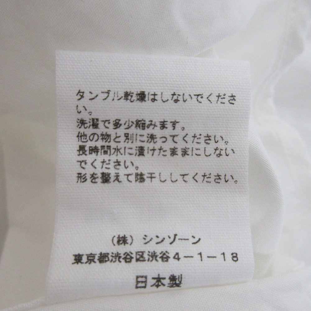 シンゾーン DADDY SHIRT コットンシャツ