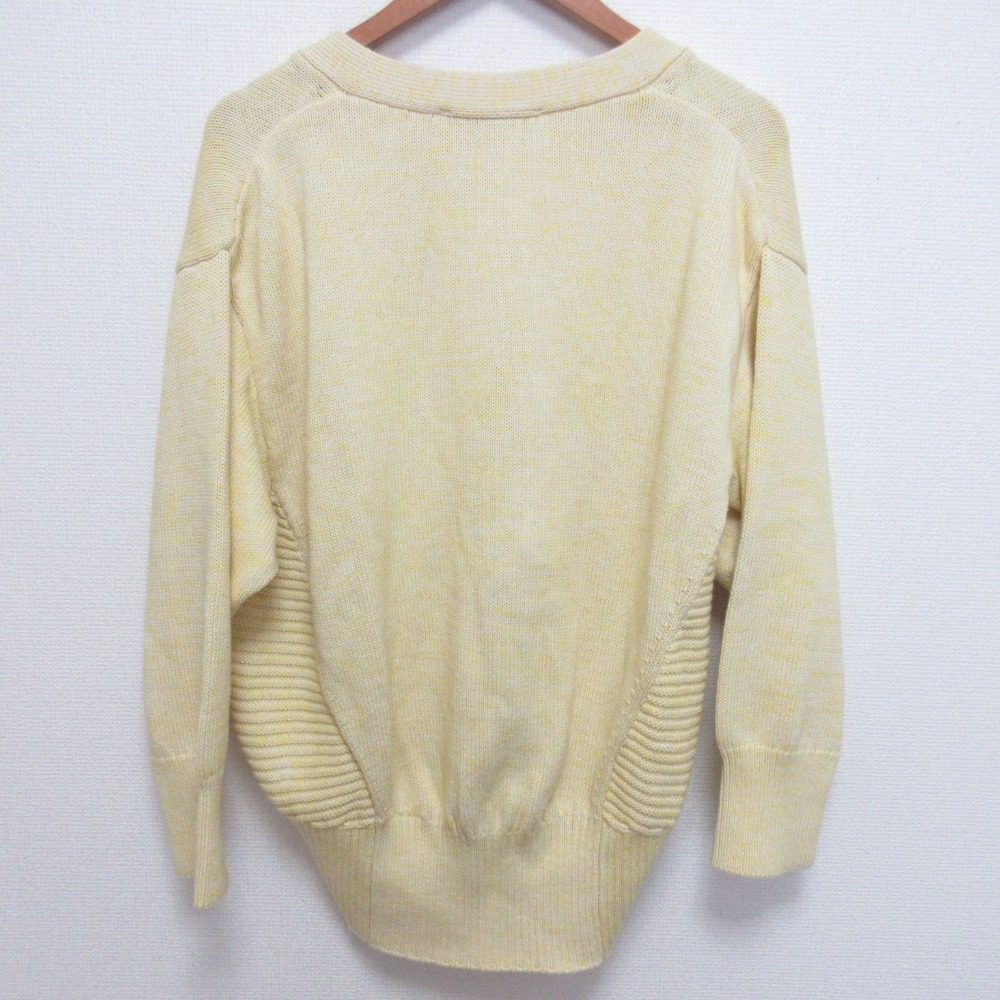 スリードッツ Spring melange ニットカーディガン