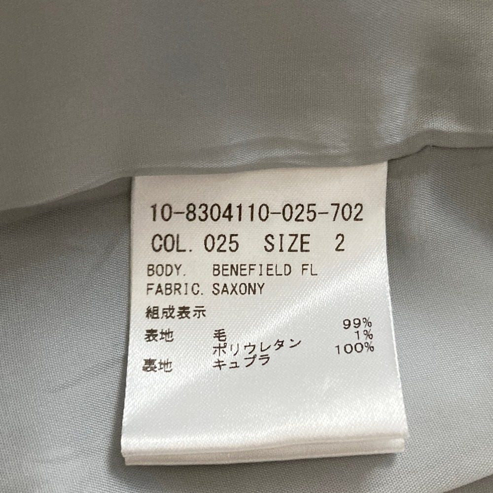 セオリー サキソニーウールストレッチノーカラージャケット