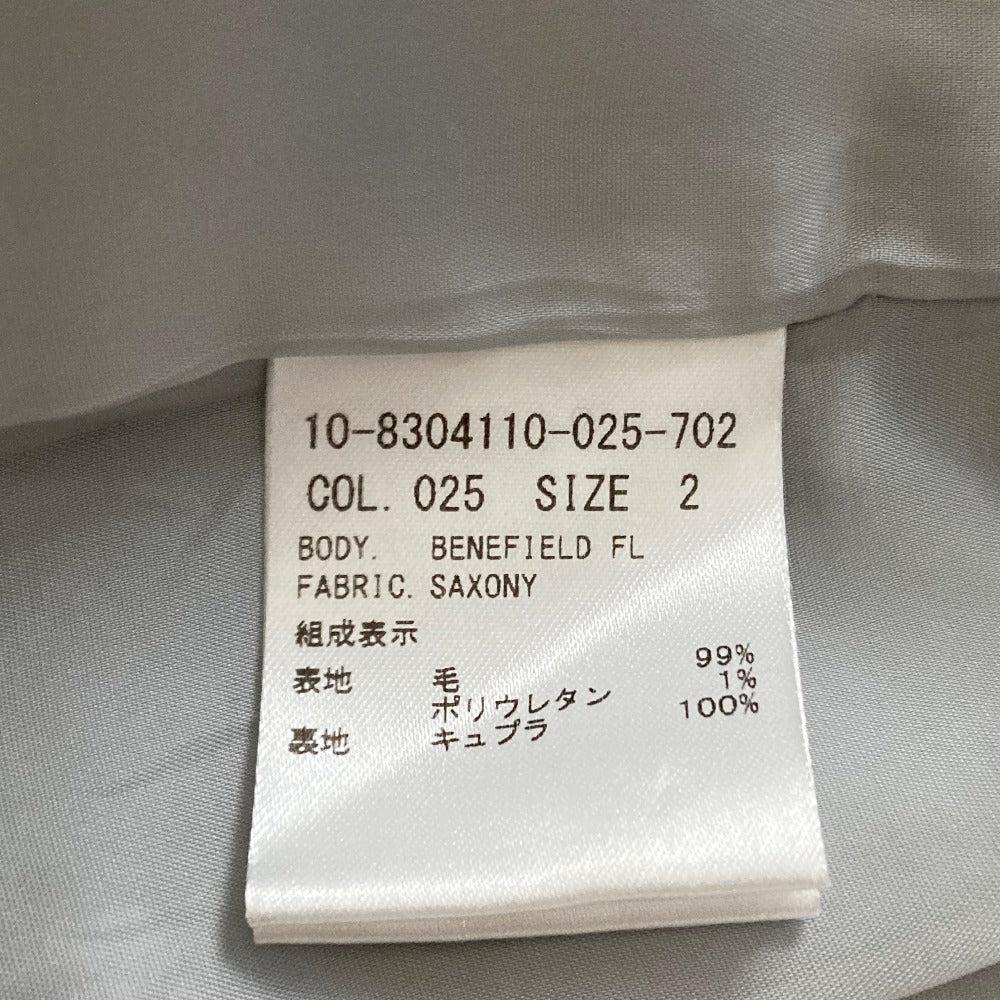 セオリー サキソニーウールストレッチノーカラージャケット