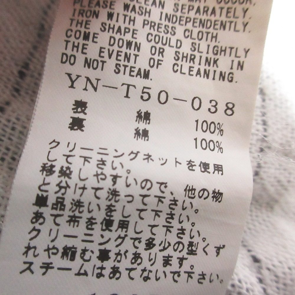 タケシコウサカ バイワイズピンクレーベル インサイドアウトクロップドカットソー