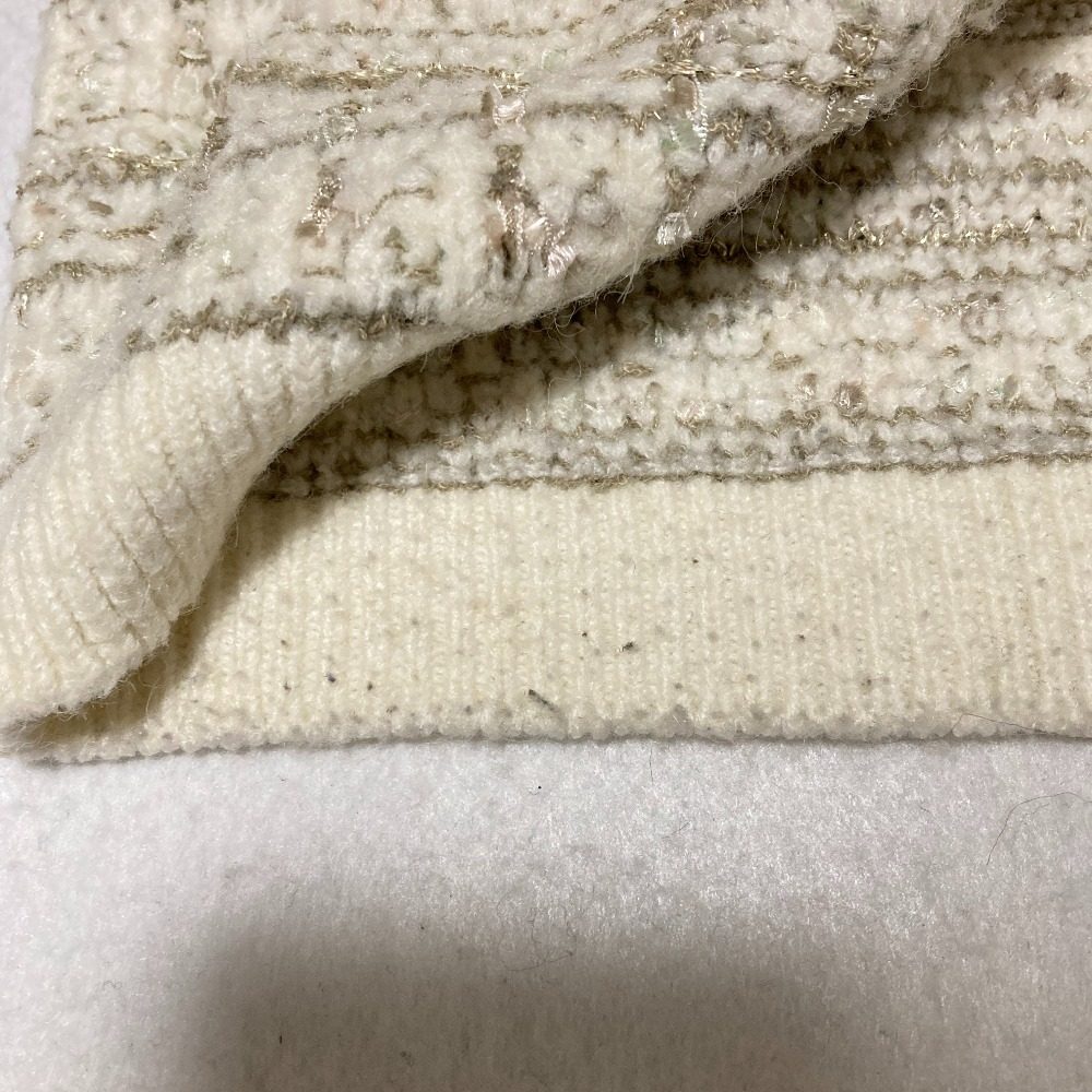 ハーリップトゥ Bristol Tweed ニットカーディガン