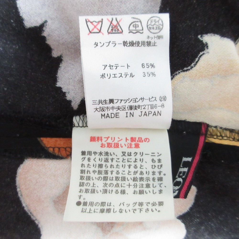 レオナールファッション ストレッチワンピース