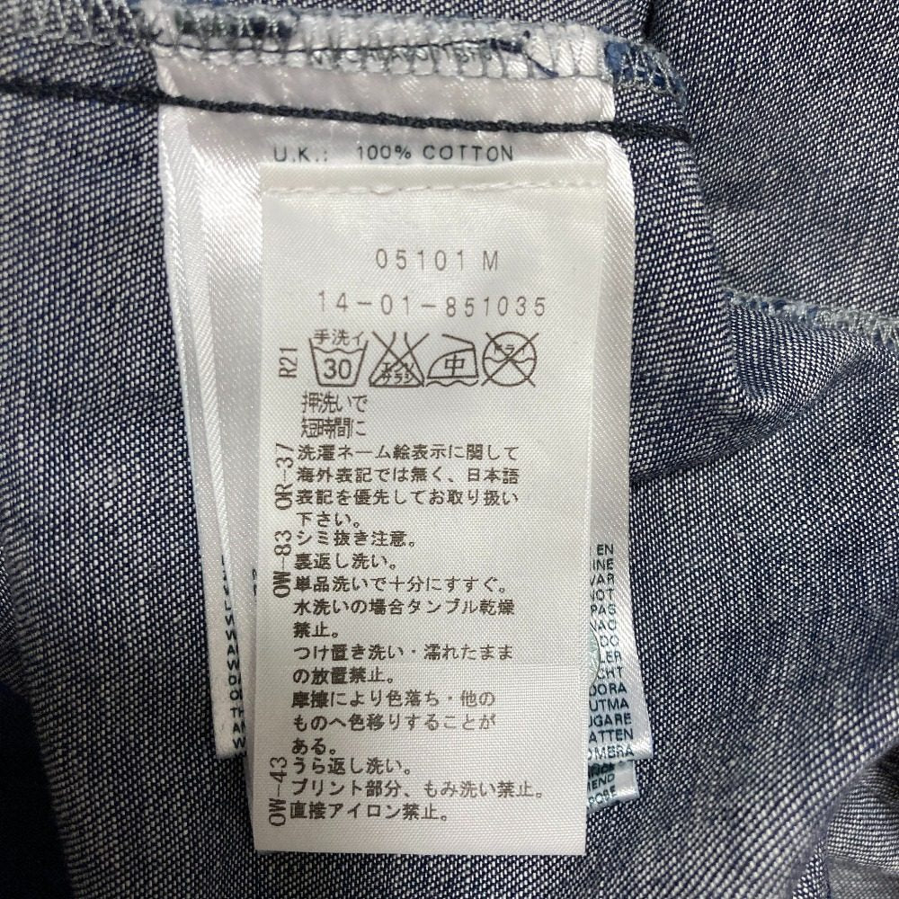 ヴィヴィアンウエストウッドアングロマニア デニムシャツ