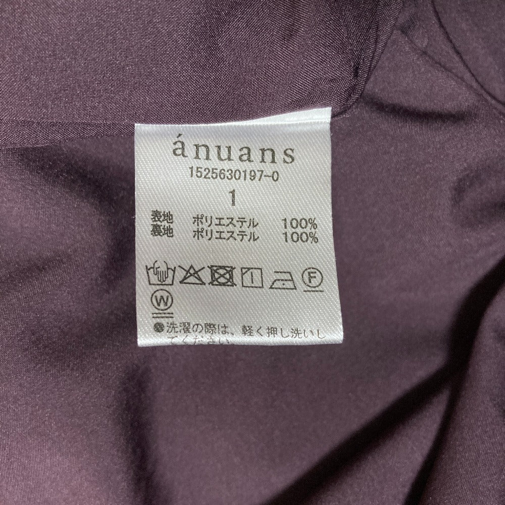 アニュアンス ノーカラーワンピース
