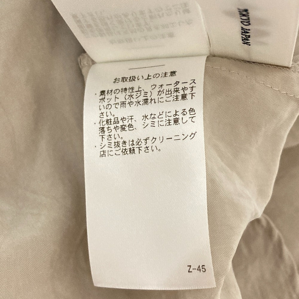 ノーリーズ ウォッシャブルシルキーキュプラシャツ