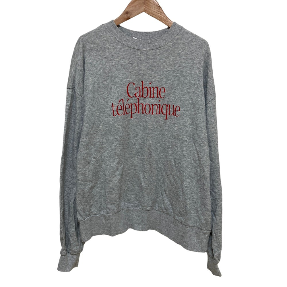 ザシンゾーン CABIN TELEPHONIQUE コットンスウェット
