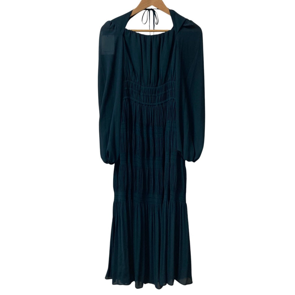 ハーリップトゥ Majolica Pleated Chiffon ドレス
