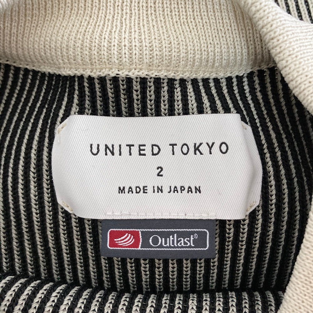 ユナイテッドトウキョウ アウトラストカタアゼクルーネックニット
