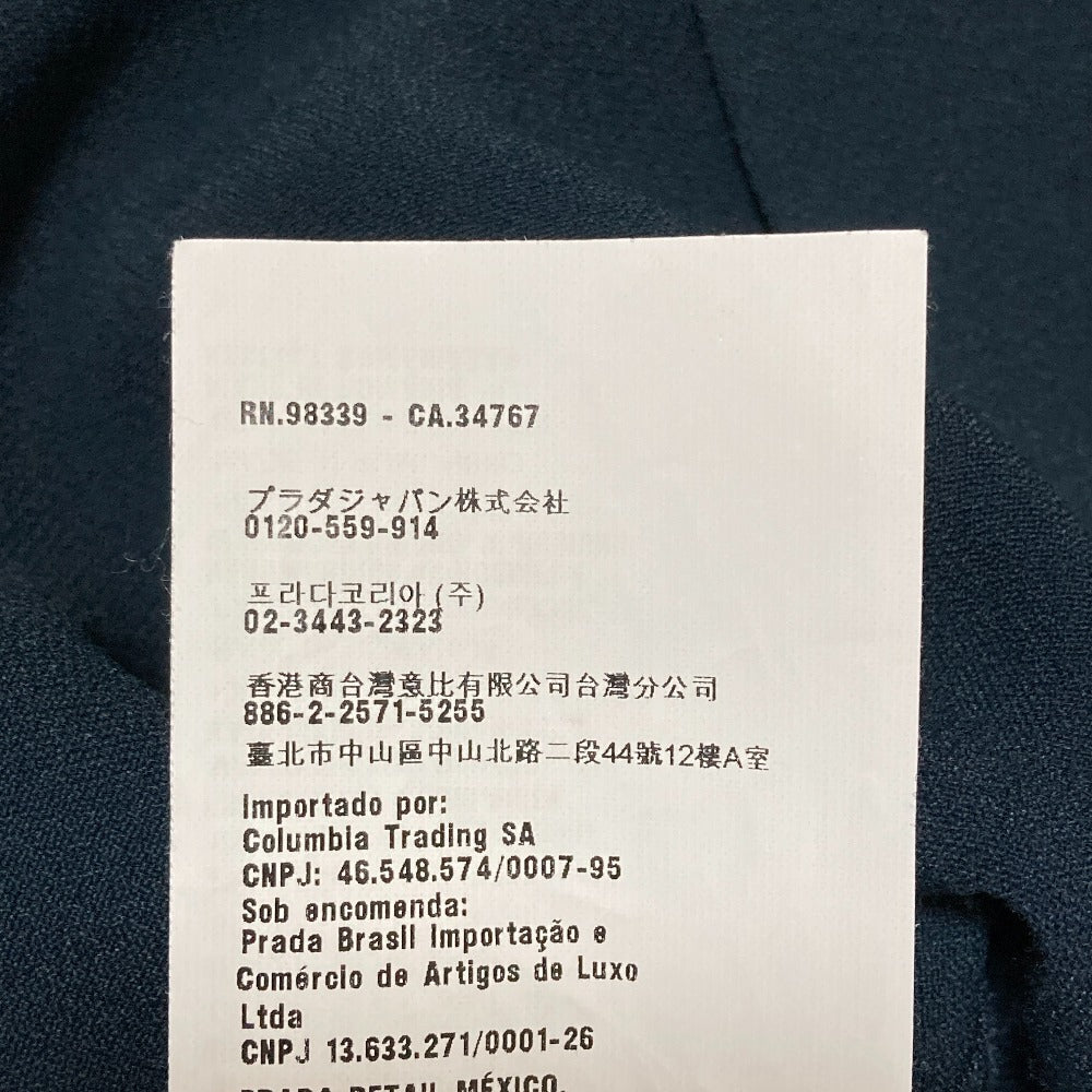 ミュウミュウ フリルカラー フレンチスリーブミニドレス