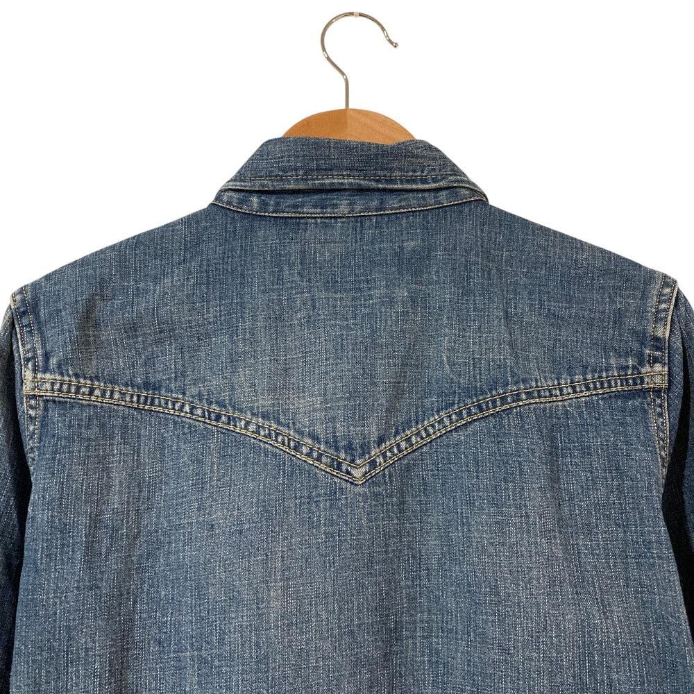 レミレリーフ コットンウエスタンシャツ