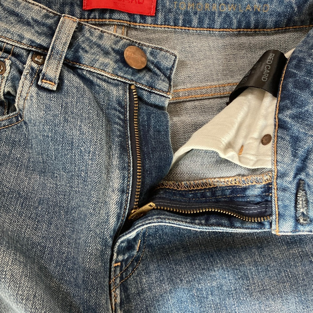レッドカード ハイウエストデニムパンツ