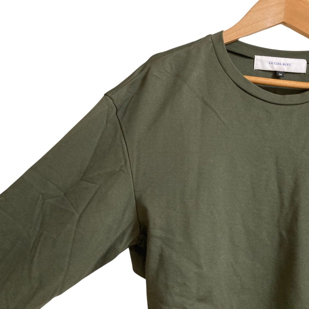 ルシェルブルー レースロングスリーブTシャツ