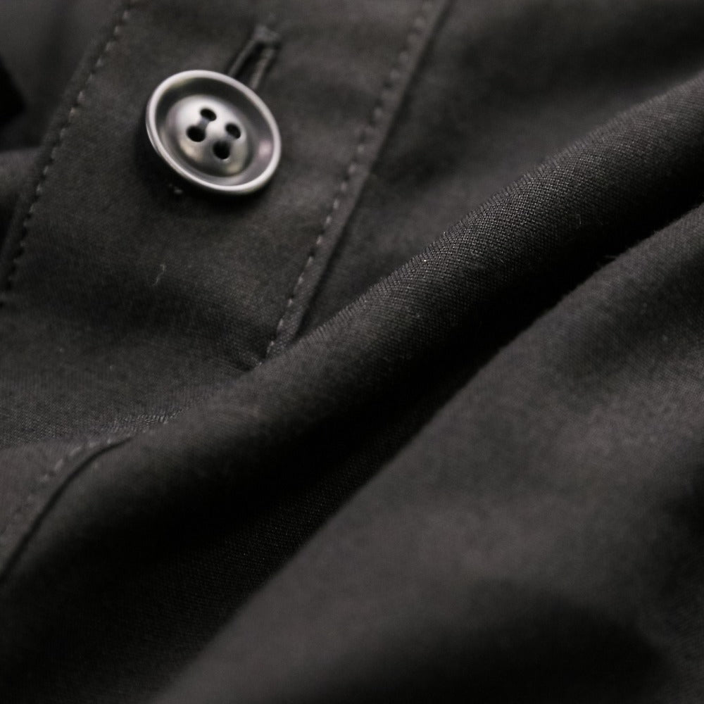 ヨウジヤマモト RAYON CAMBRIC OPEN SHOULDER ワンピース