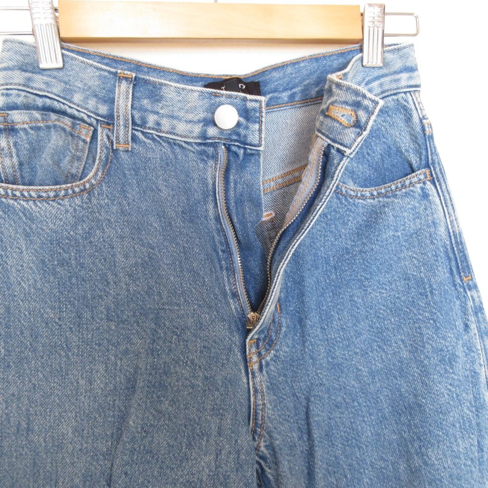 セオリー RELAXED DENIM HW WIDE JEAN デニムパンツ