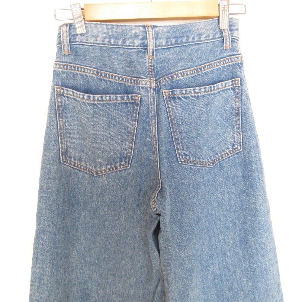 セオリー RELAXED DENIM HW WIDE JEAN デニムパンツ