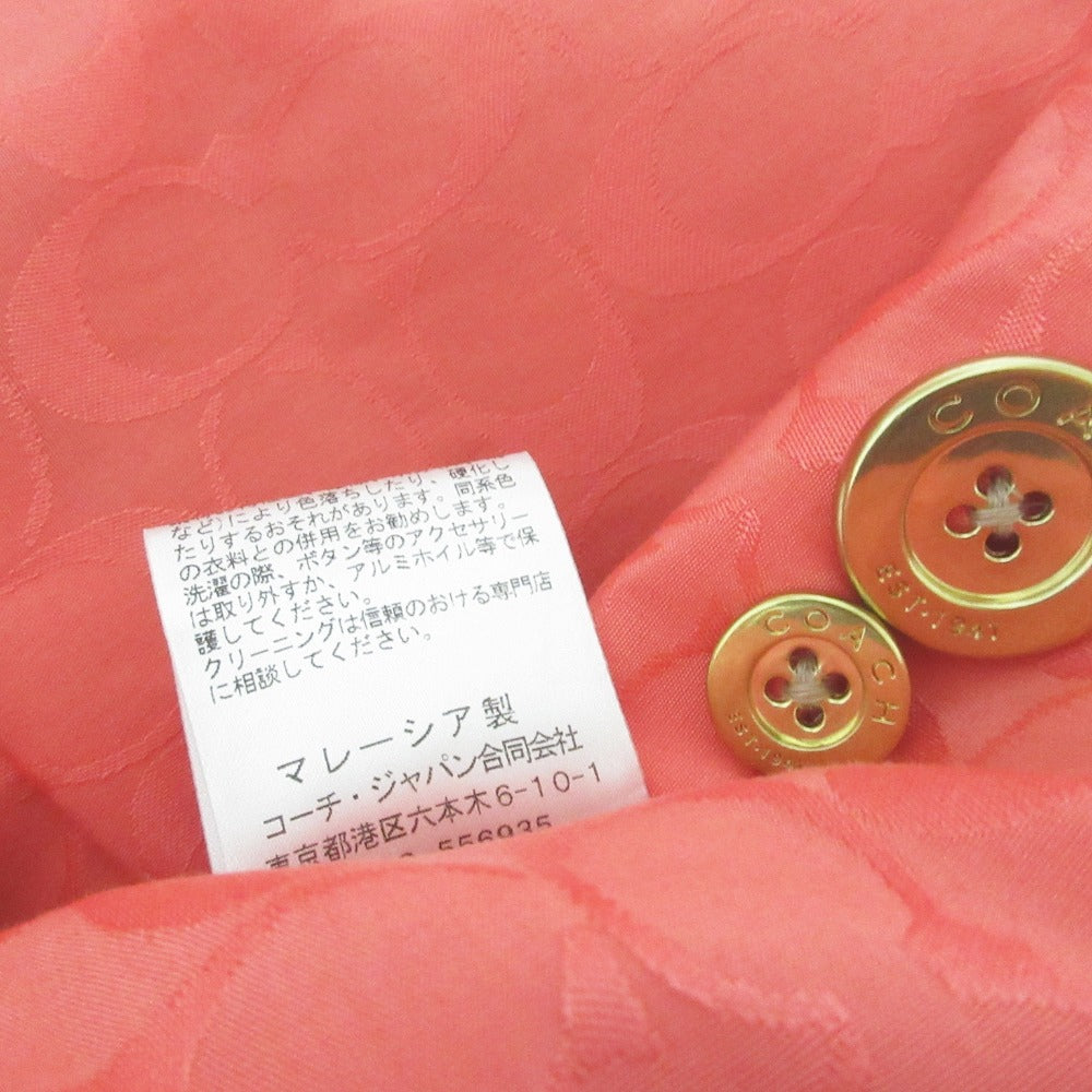 コーチ シグネチャー裏地トレンチコート