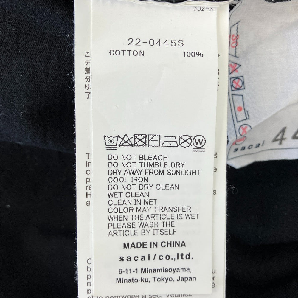 サカイ レイヤードロングスリーブTシャツ