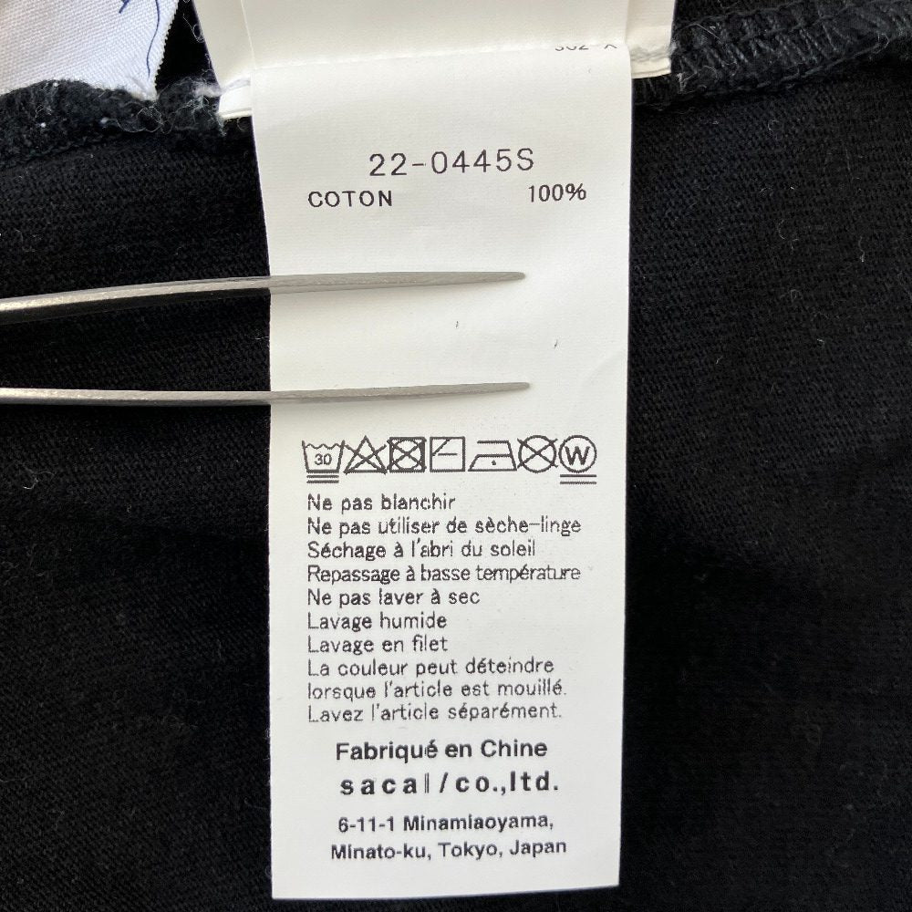 サカイ レイヤードロングスリーブTシャツ