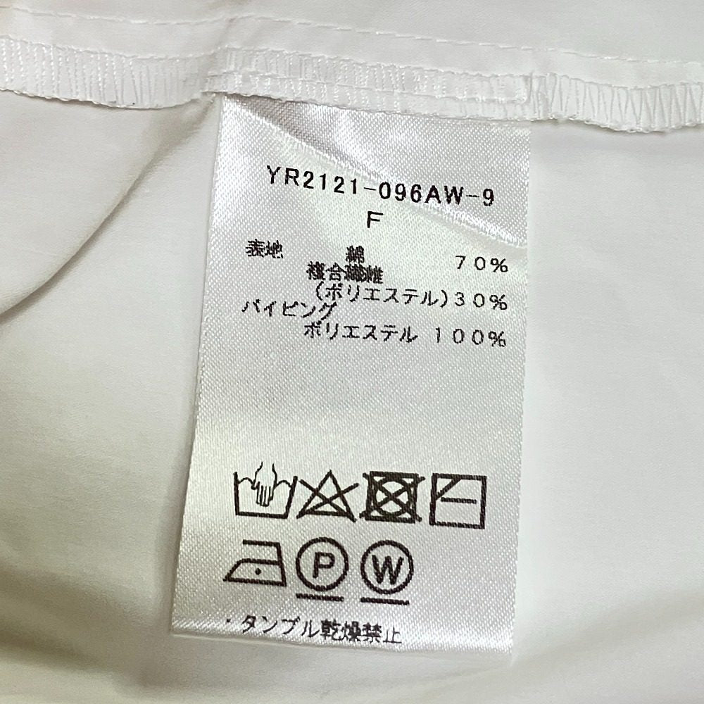 ヨリ ボウタイバンドカラーブラウス